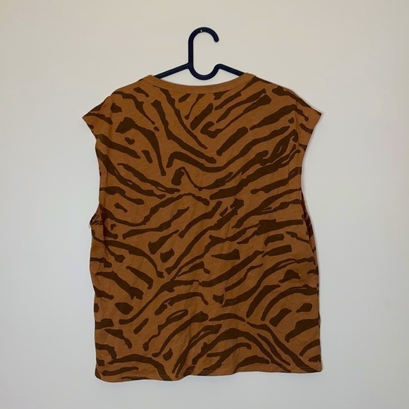 CHASER x ANTHROPOLOGIE Cedar Striped Top - Picture 2 of 4